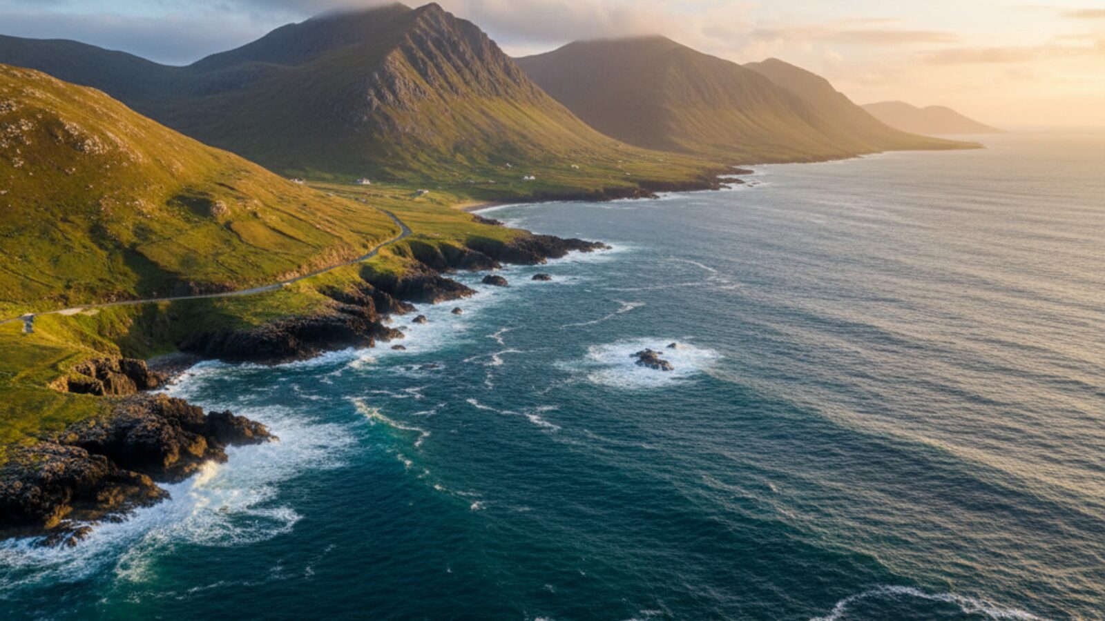 Ring of Kerry coastline with Atlantic mountains — Digital Bridge digital marketing agency serving local SMEs