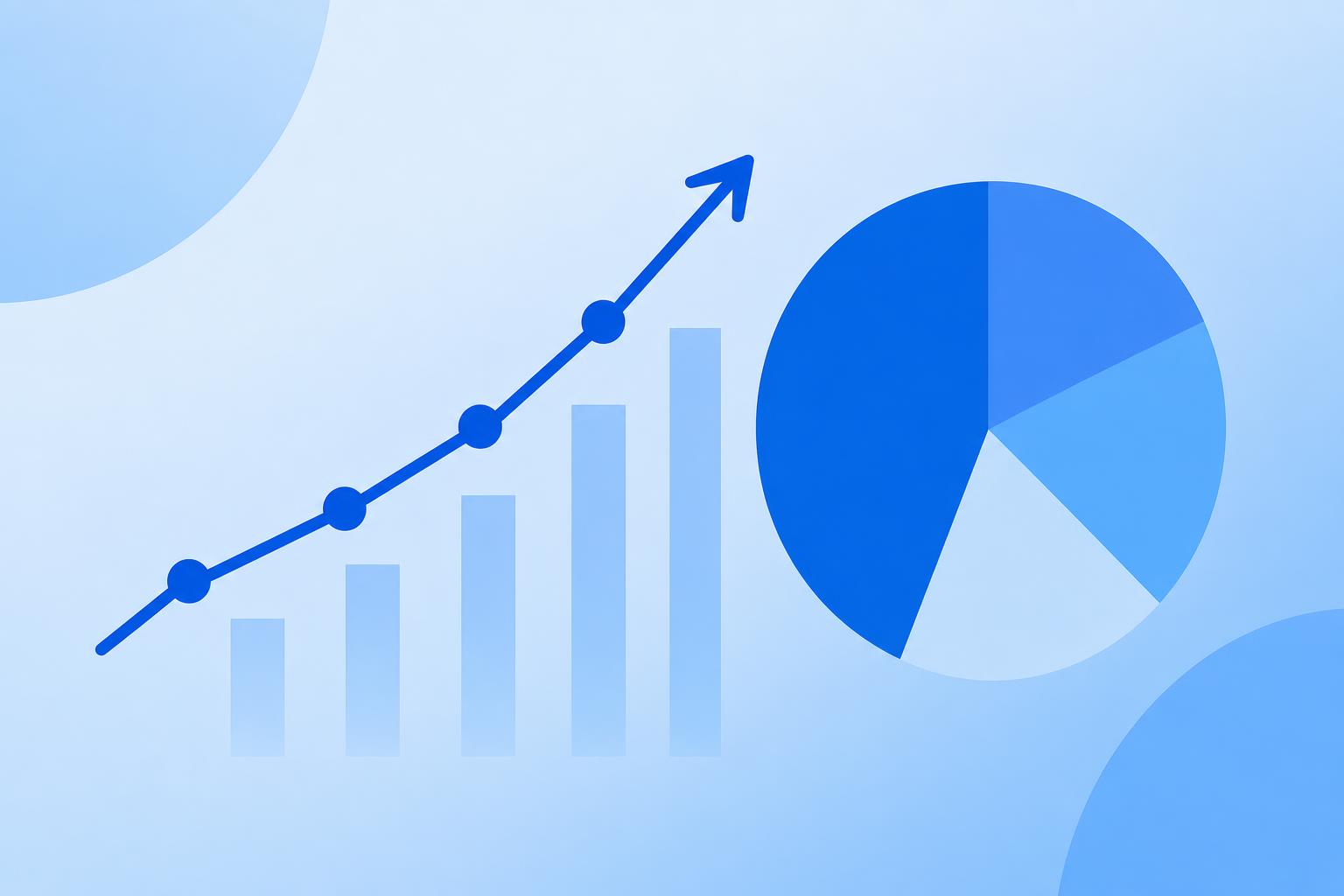 Google Search Console Performance dashboard on a laptop showing impressions, clicks and ranking position charts for an Irish business website