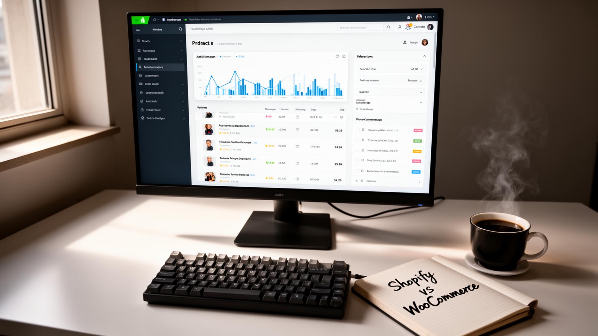 Irish e-commerce dashboard showing fully owned custom build with full schema and GEO