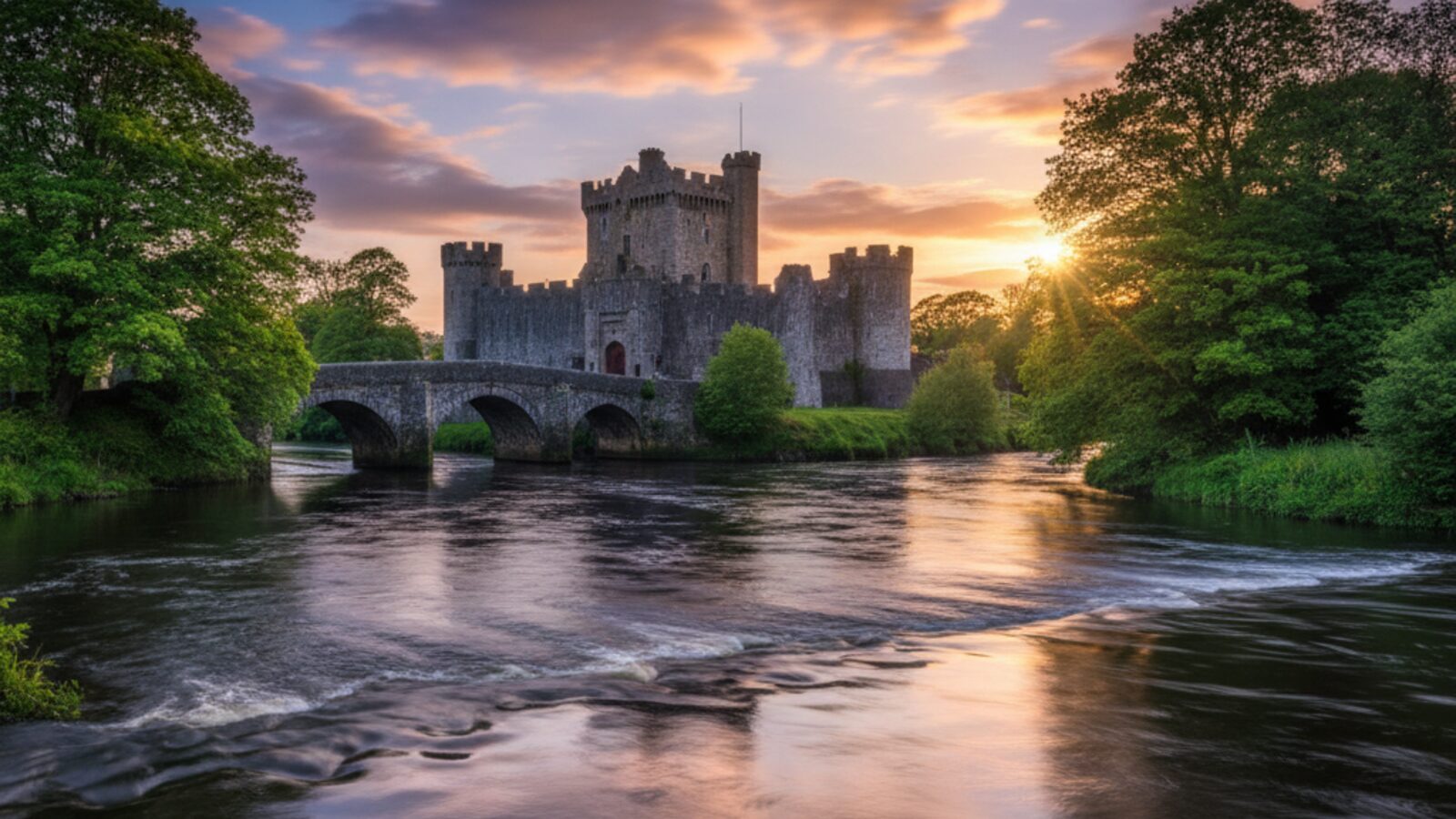 Athlone Castle on the River Shannon, County Westmeath — digital marketing agency Mullingar · Digital Bridge digital marketing agency